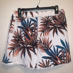 tropical summer shorts